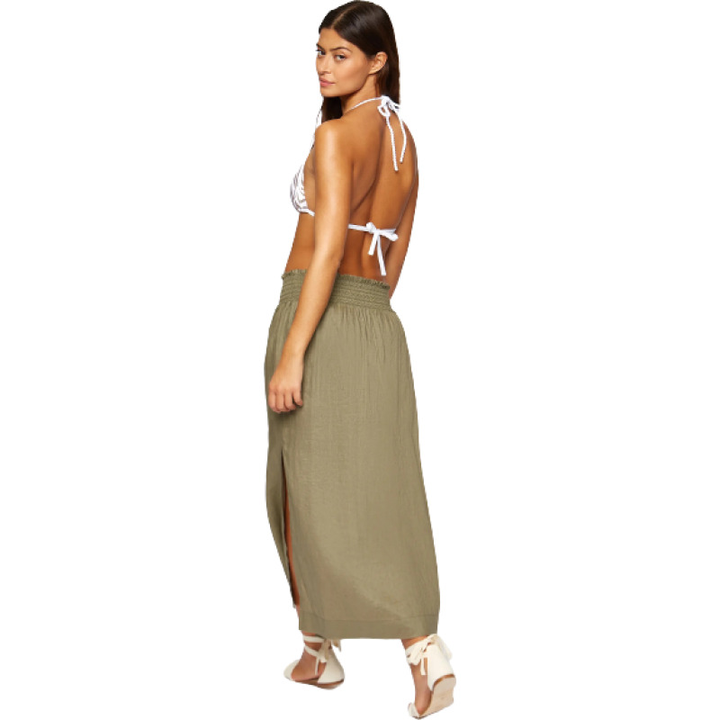 NEUHEITEN Gesmokter Rock Olive im Angebot