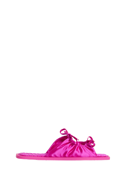ACCESSOIRES Adele Sandale Fuchsia Schlussverkauf