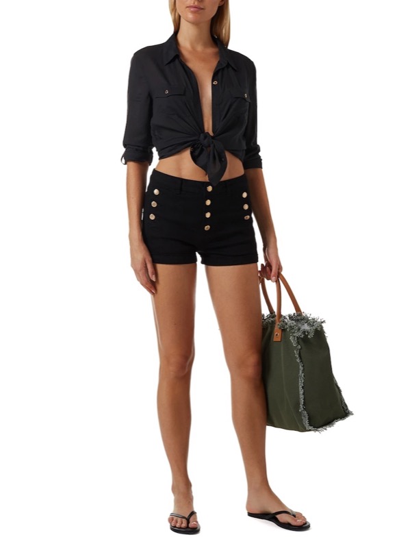 ACCESSOIRES Cap Ferrat Tote Olive Meist gekauft