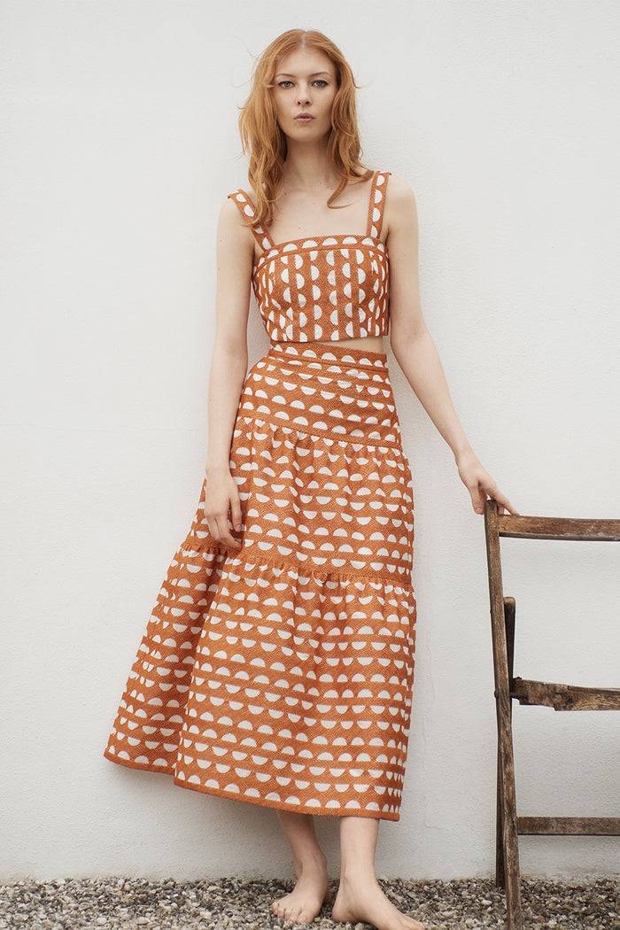 RESORTWEAR Nineve Top Persimmon Blitzverkäufe