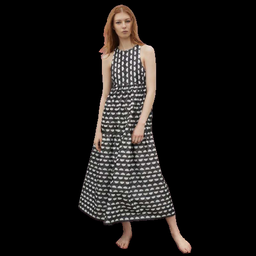 NEUHEITEN Genevieve Kleid Schwarz Auslauf