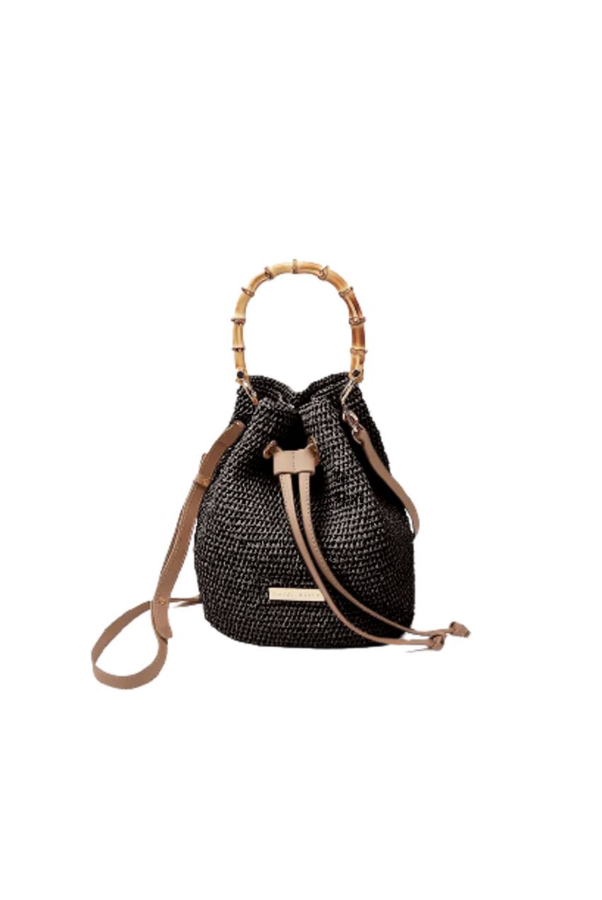 ACCESSOIRES Savannah Bay Mini Bamboo Tasche im Angebot