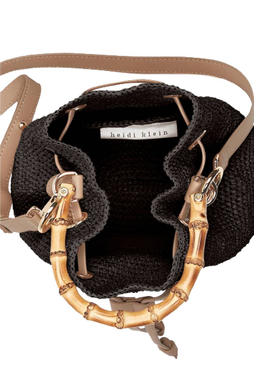 ACCESSOIRES Savannah Bay Mini Bamboo Tasche im Angebot