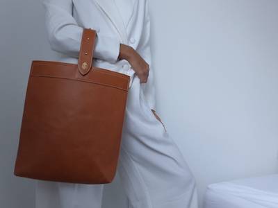 ACCESSOIRES Ubud Ledertasche im Angebot