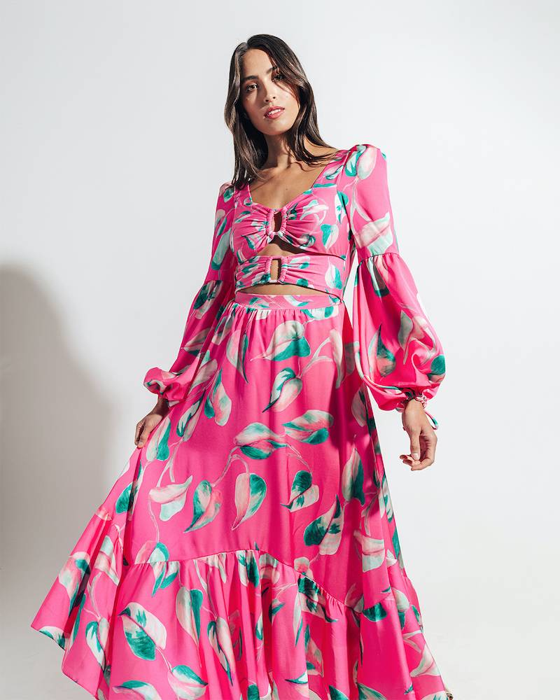 NEUHEITEN Pandola Cut-Out Kleid Pink Günstiger Verkauf