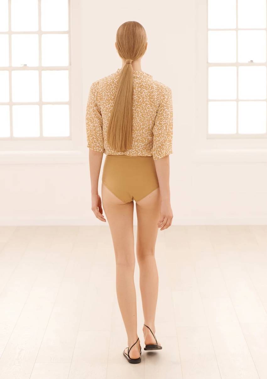 RESORTWEAR Diana Bluse Dotty Sand Hotsell