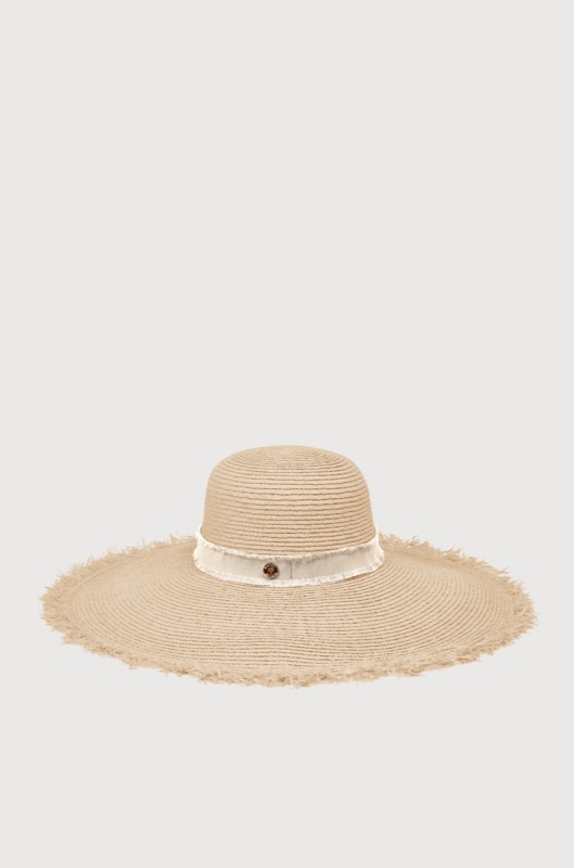 ACCESSOIRES Cape Elizabeth Raffia Hut im Angebot