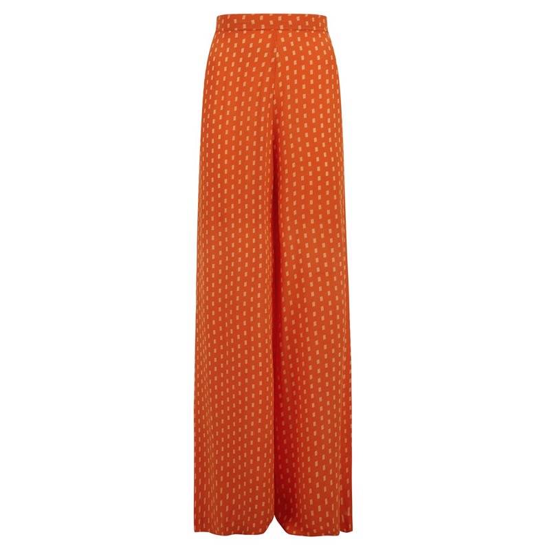 RESORTWEAR Diana Seiden Hose orange Günstiger Verkauf