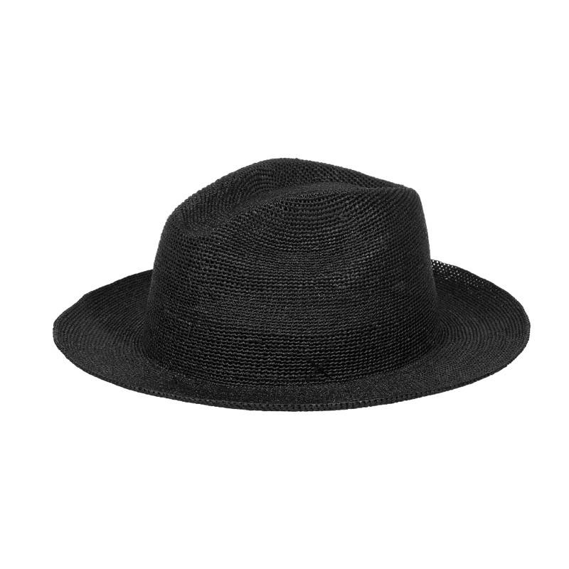 ACCESSOIRES Rio Strohhut in schwarz