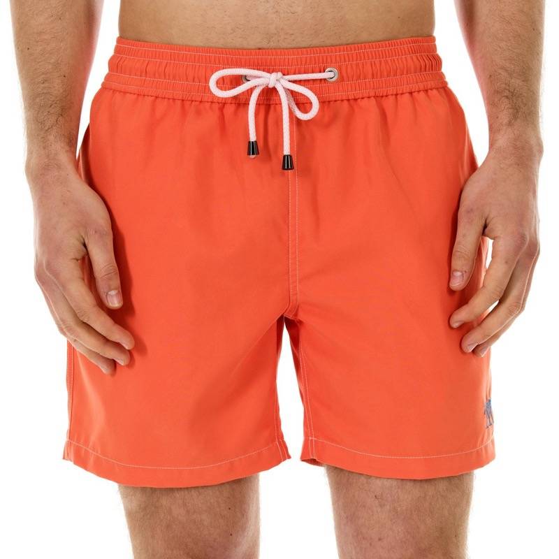 HERREN Badehose in orange Schlussverkauf