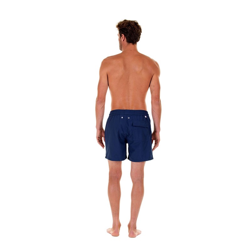 HERREN Badehose in dunkelblau Schlussverkauf