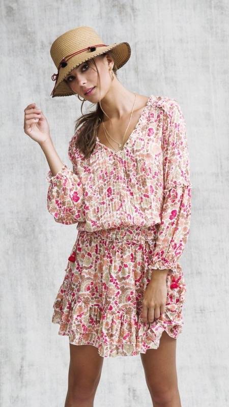 SALE Ilona Minikleid in Pink Yvonne 50% Rabatt mit kostenlosem Versand