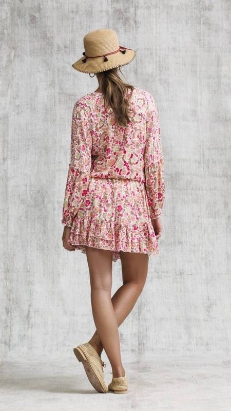 SALE Ilona Minikleid in Pink Yvonne 50% Rabatt mit kostenlosem Versand