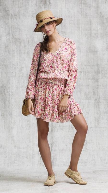 SALE Ilona Minikleid in Pink Yvonne 50% Rabatt mit kostenlosem Versand