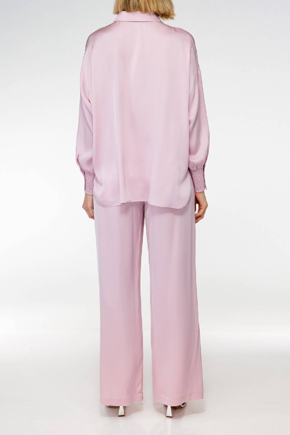 IVI GmbH SOLID SILK Tunika im Hemdblusen-Look bright rose Outlet