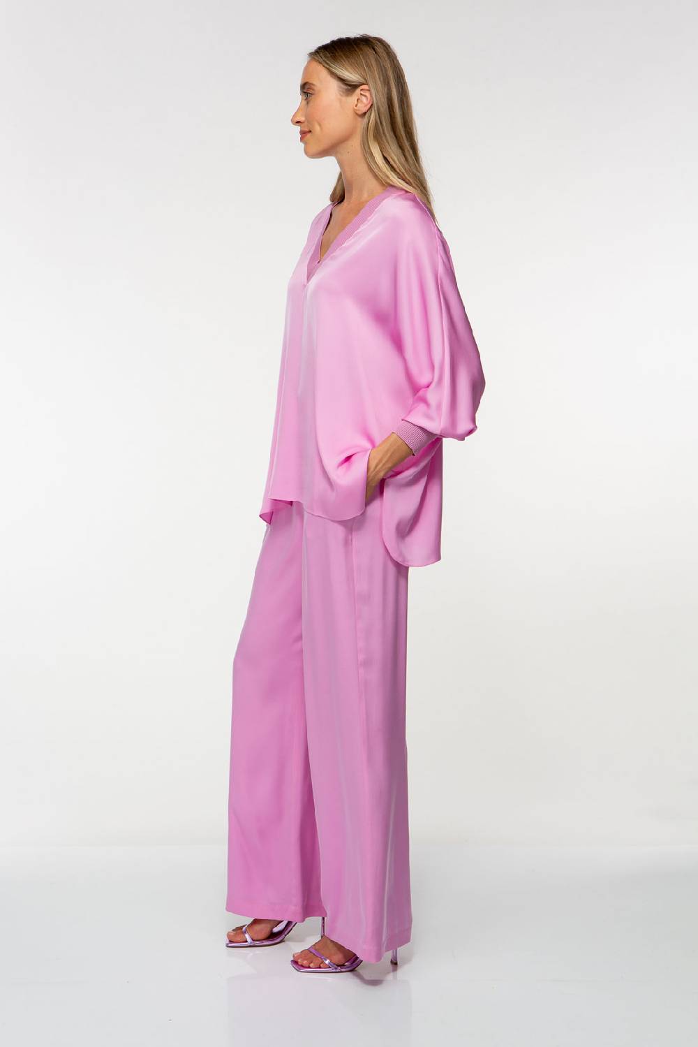 IVI GmbH SOLID SILK Tunika pink orchid Verkauf
