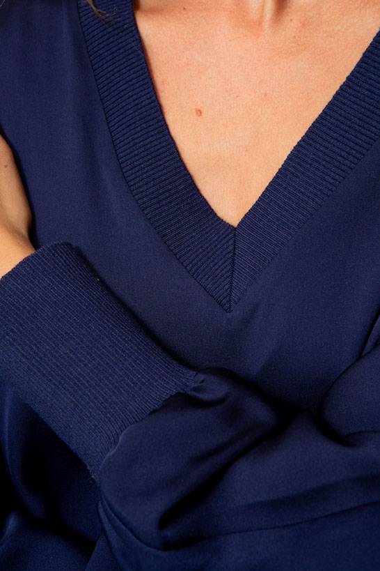 IVI GmbH SOLID SILK Tunika navy Clearance-Verkauf