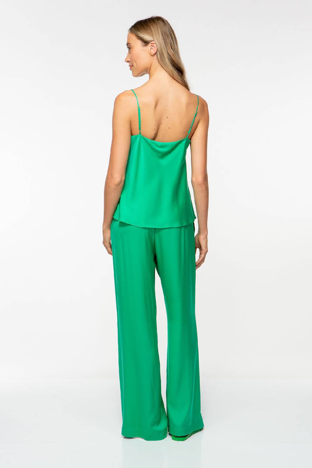 IVI GmbH SOLID SILK Basic Top smaragd Angebote