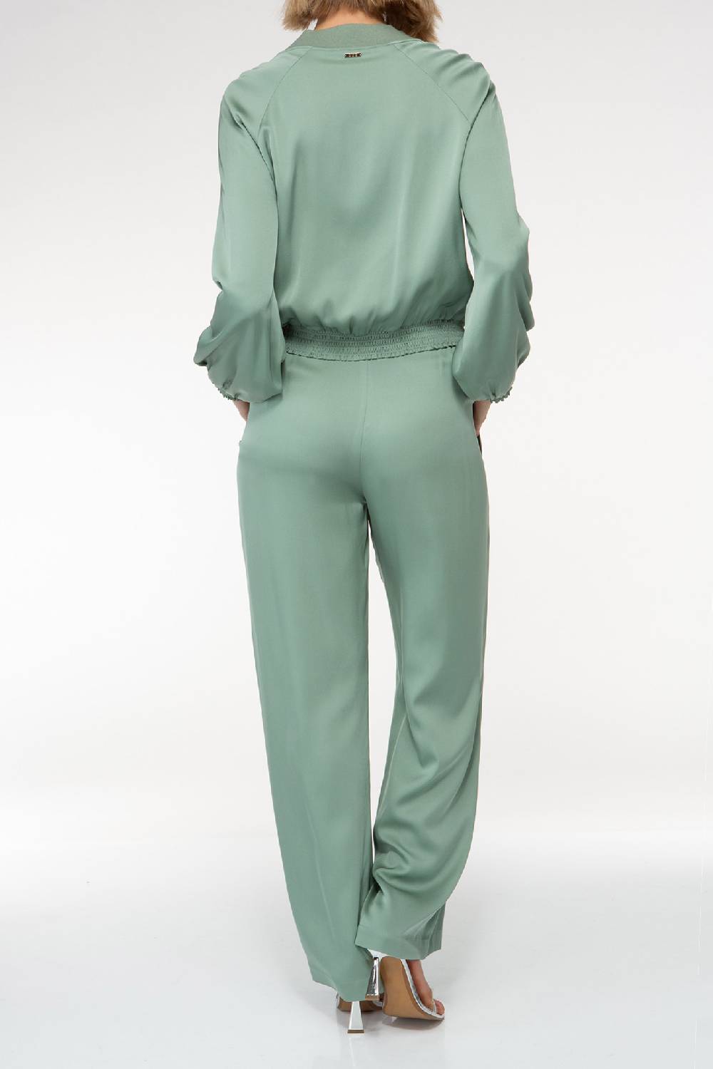 IVI GmbH SOLID SILK Seidenblouson salbei Blitzverkäufe