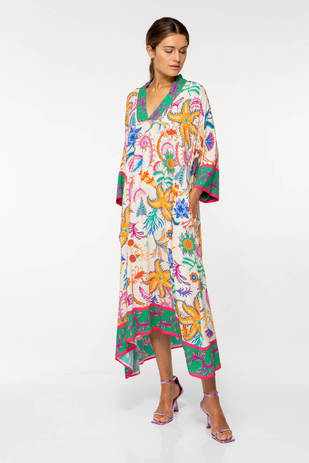 IVI GmbH SEASTAR Kaftankleid multicolor im Angebot