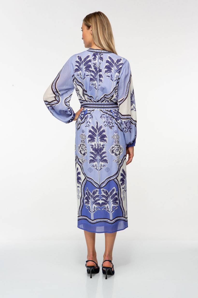 IVI GmbH ORIENTAL GARDENS Baumwollkleid sky Meist gekauft