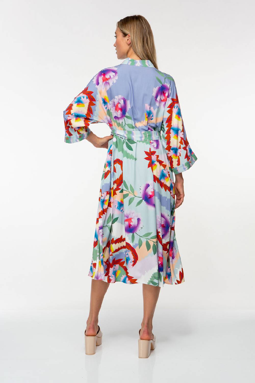 IVI GmbH PIXEL PAISLEY Kaftankleid lavendel Online
