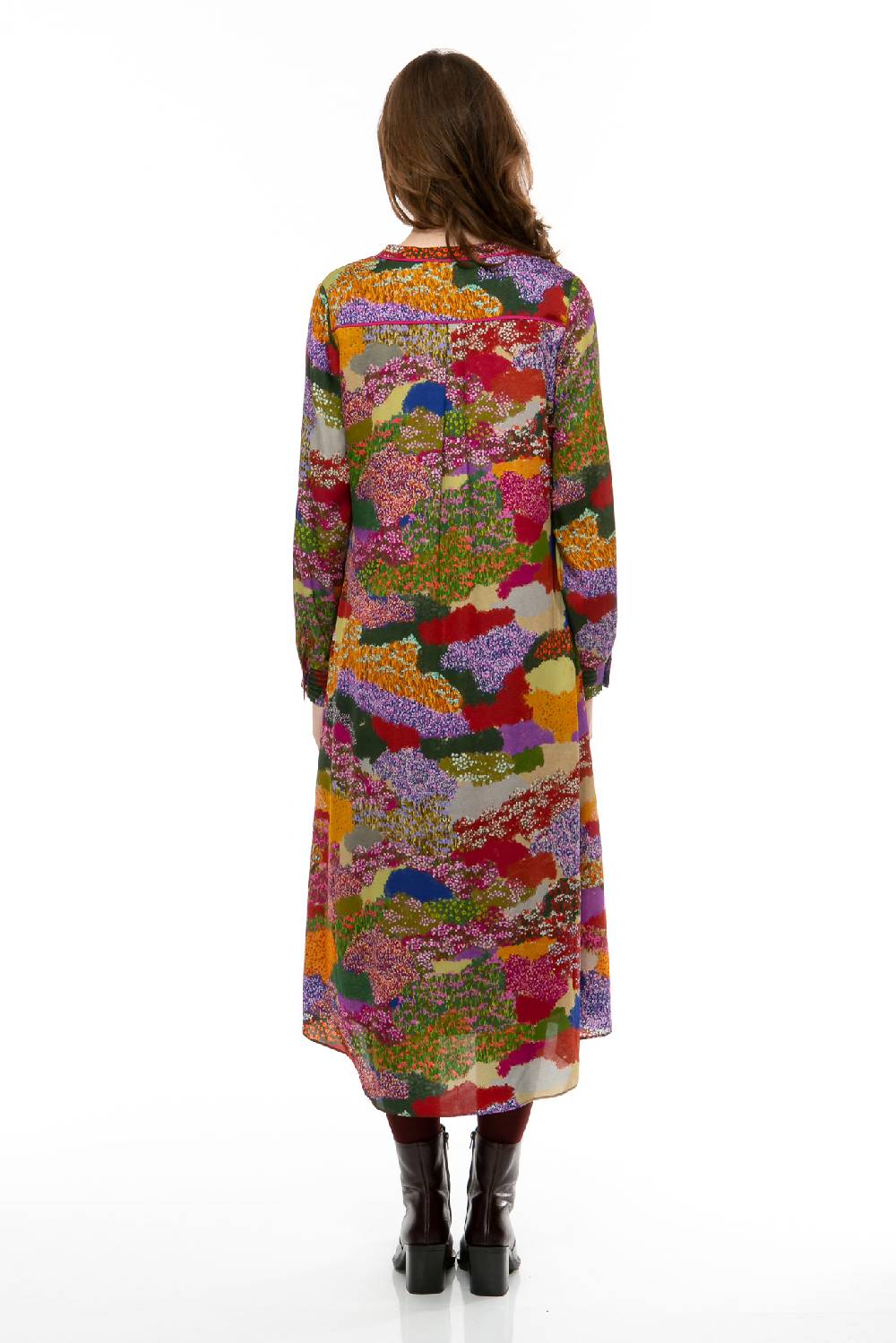 IVI GmbH FLOWER FIELDS Seidenkleid multicolor Online