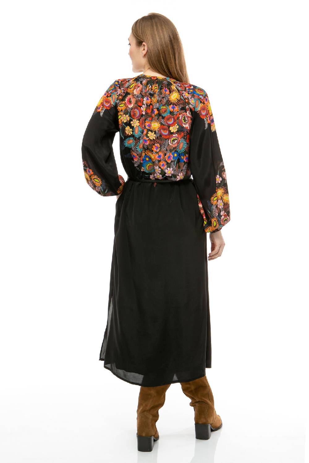 IVI GmbH FLOWER BALL Kleid schwarz Outlet