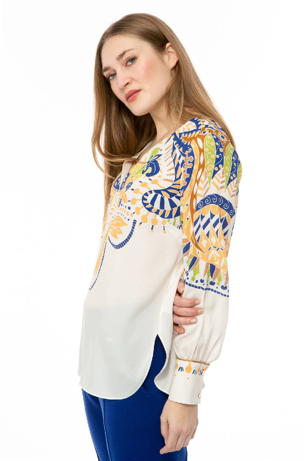 IVI GmbH PAISLEY Bluse weiß Verkauf