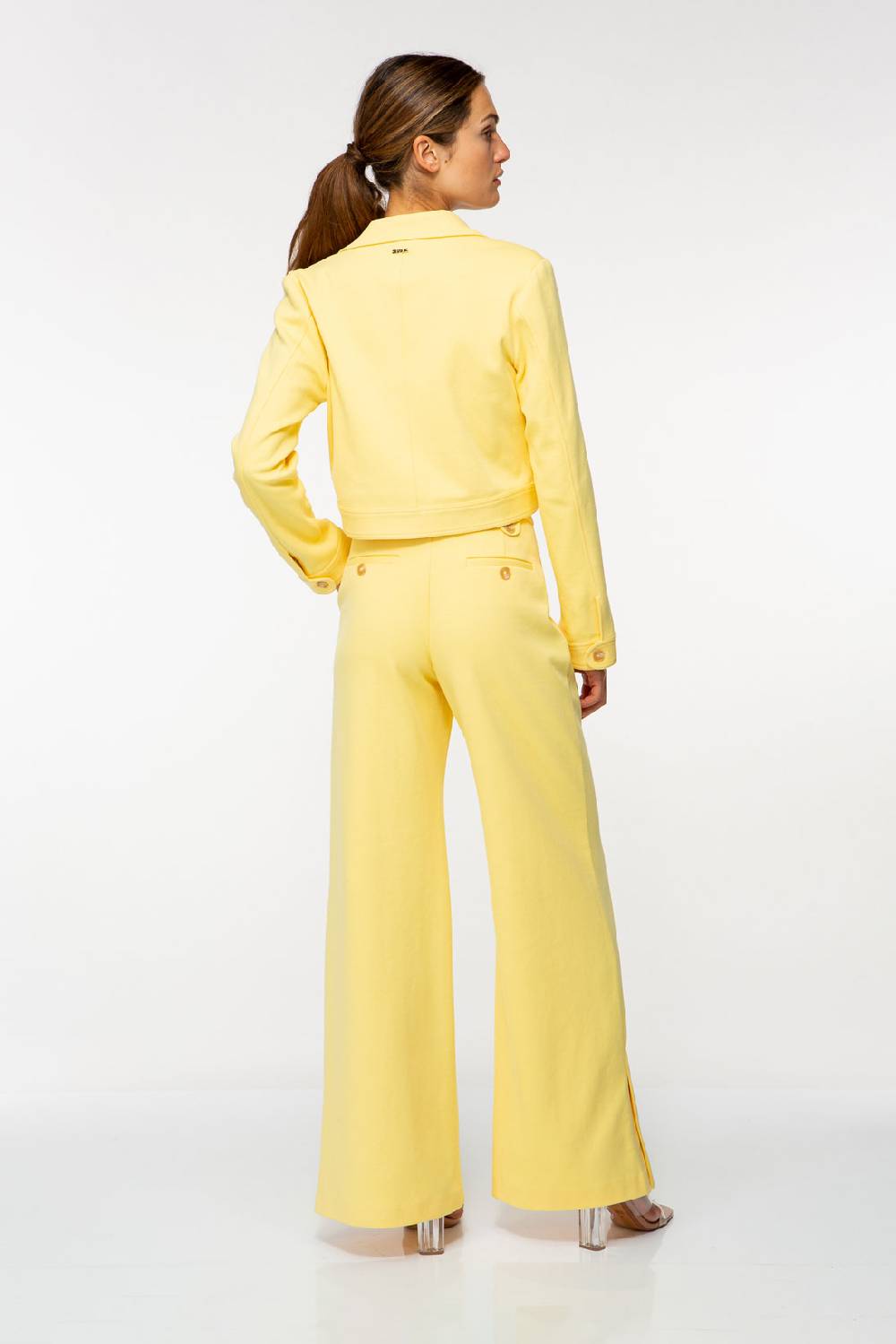 IVI GmbH SOLID JERSEY Verkürzter Blazer pastel sun Outlet