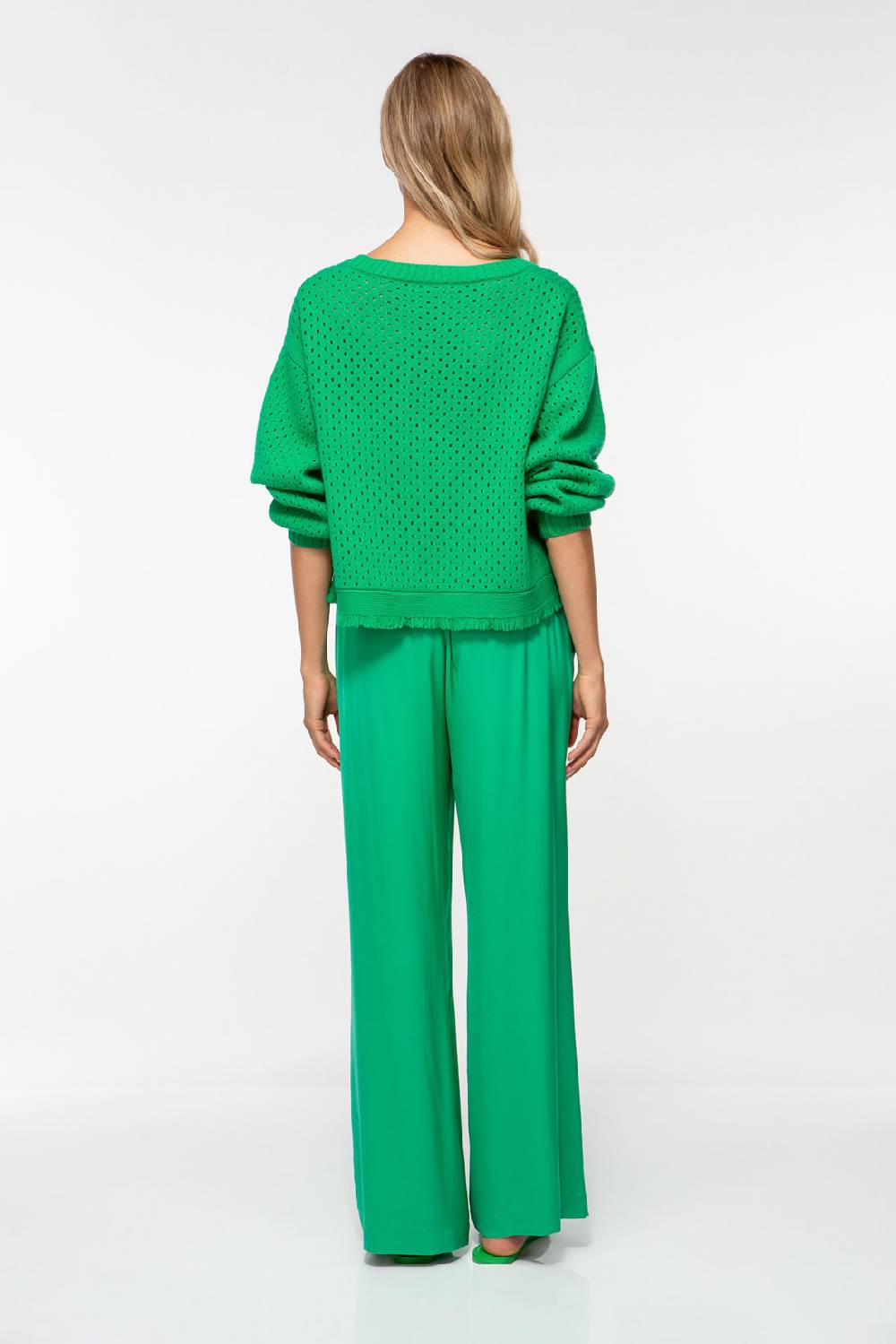 IVI GmbH SOLID KNIT Boxy Cardigan smaragd Hotsell
