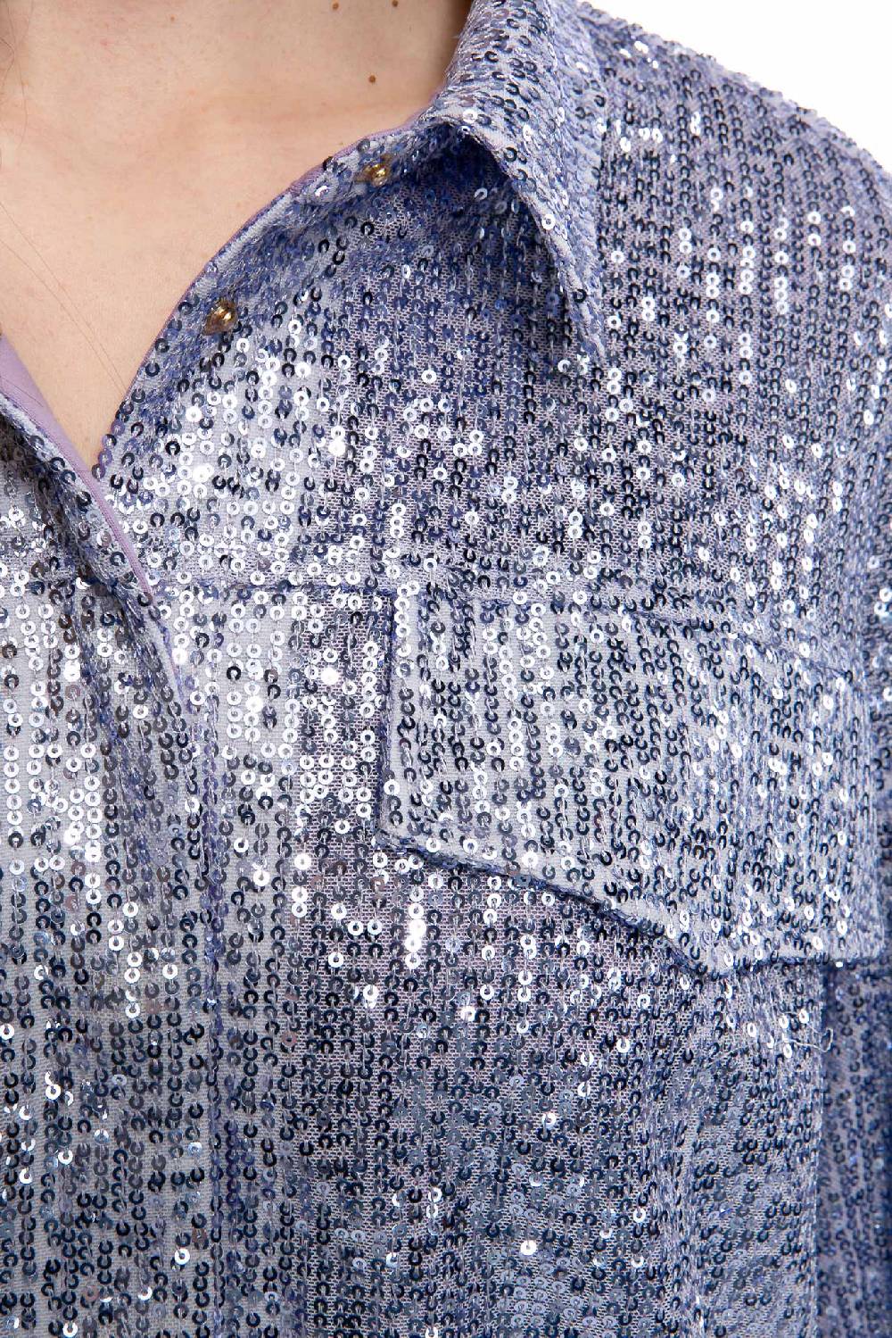 IVI GmbH SEQUINS Boxy Jacke lila Angebote