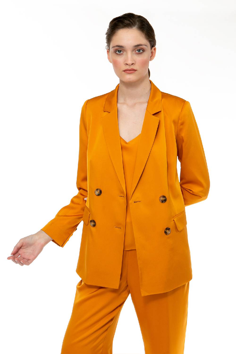 IVI GmbH SOLID SILK Blazer safran Outlet
