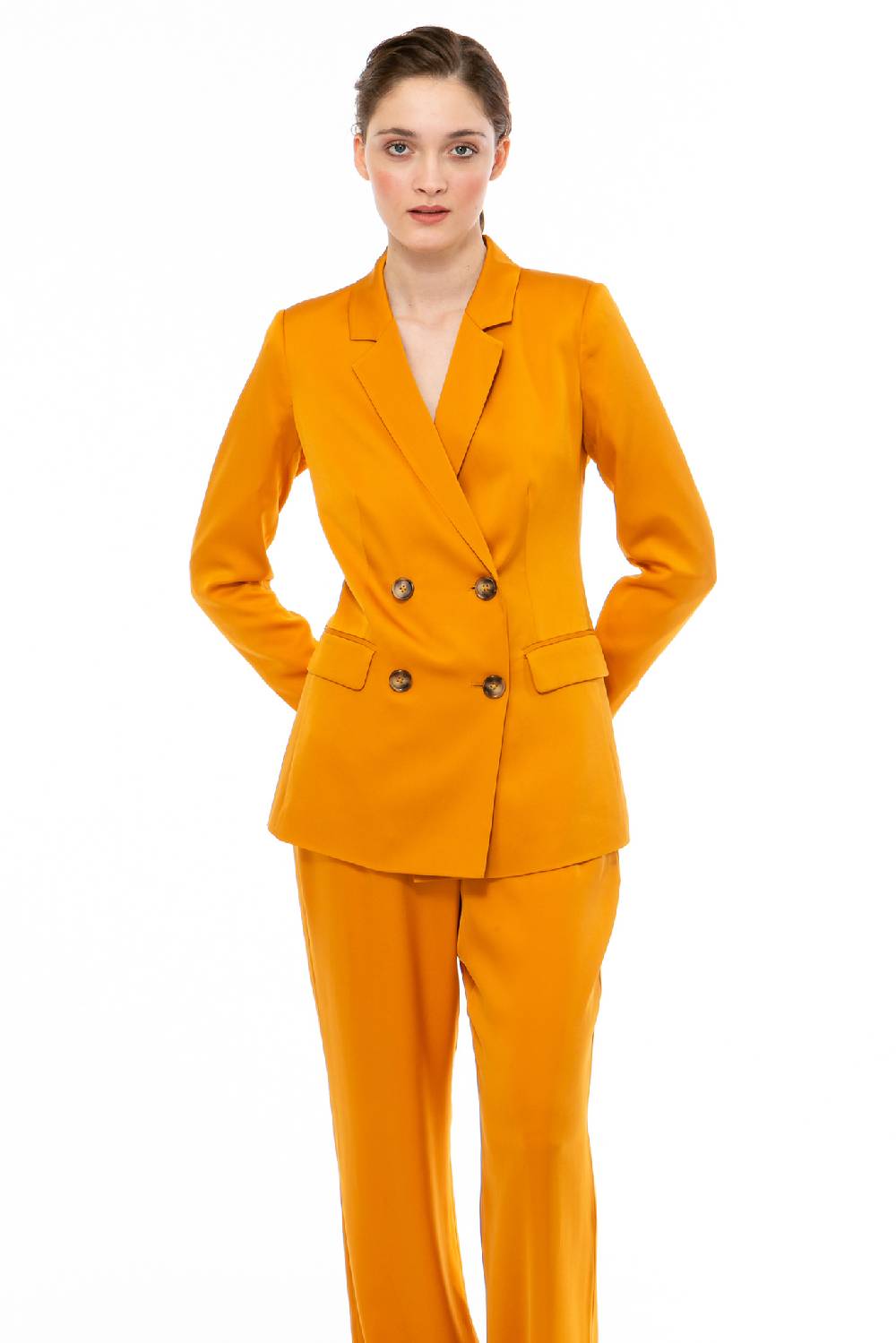 IVI GmbH SOLID SILK Blazer safran Outlet