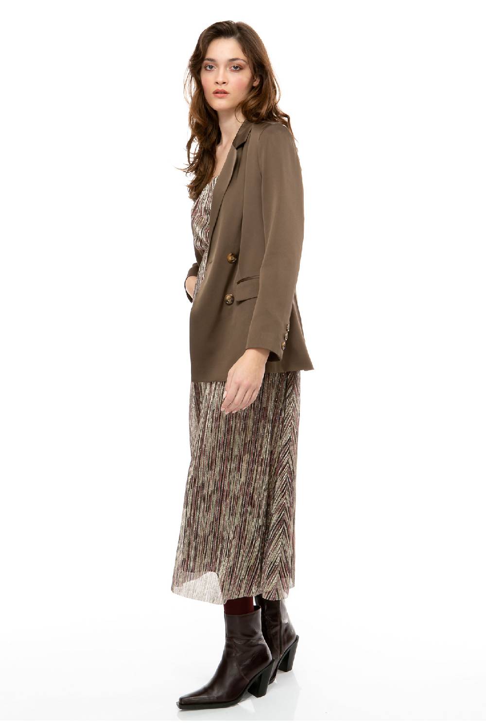 IVI GmbH SOLID SILK Blazer olive Verkauf