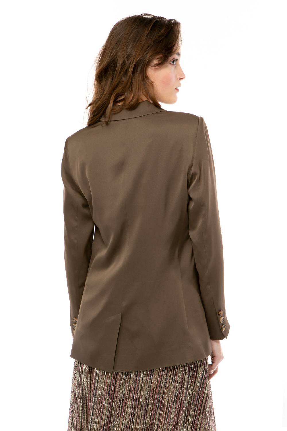 IVI GmbH SOLID SILK Blazer olive Verkauf