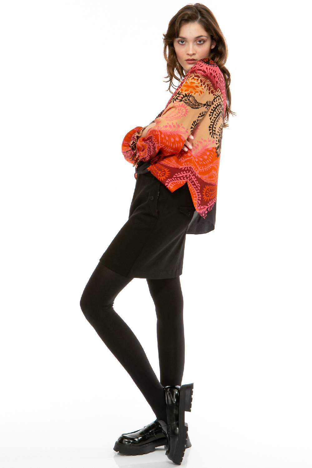 IVI GmbH SOLID JERSEY Rock schwarz Schlussverkauf