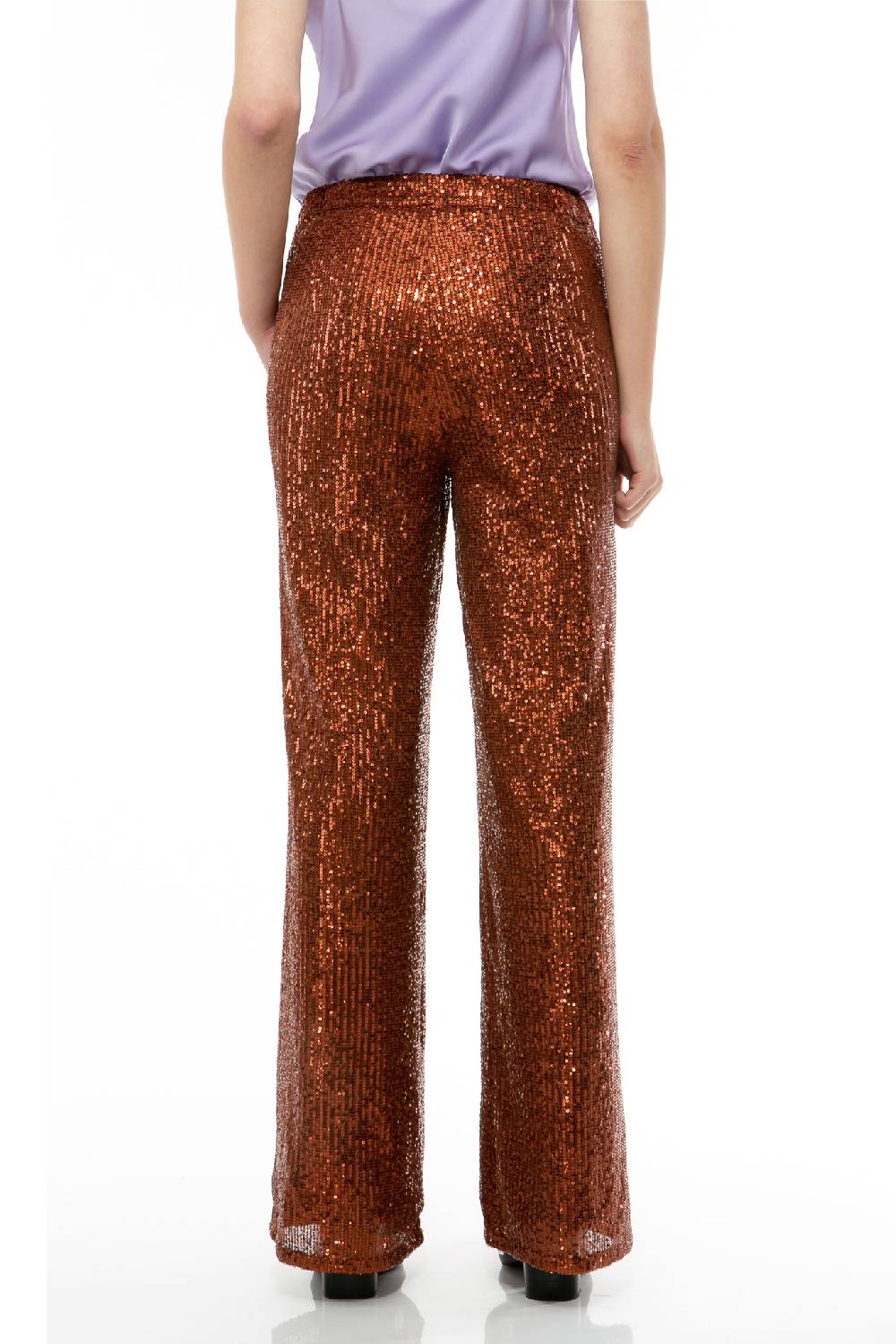 IVI GmbH SEQUINS Hose cognac Günstiger Verkauf