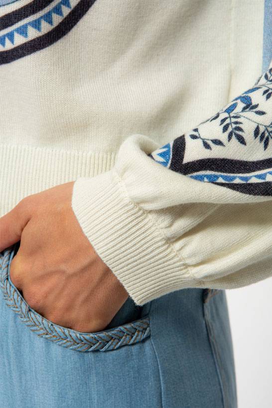 IVI GmbH ORIENTAL GARDEN Pullover sky Angebote