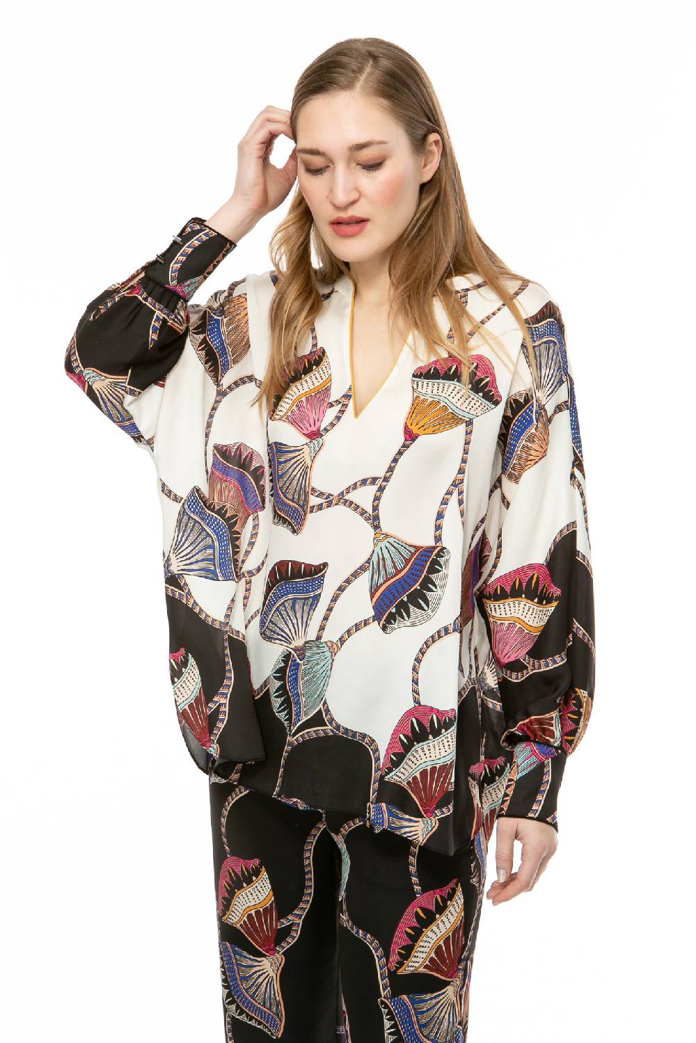 IVI GmbH LOTUS BLOSSOM Tunika weiß Black Friday Preise