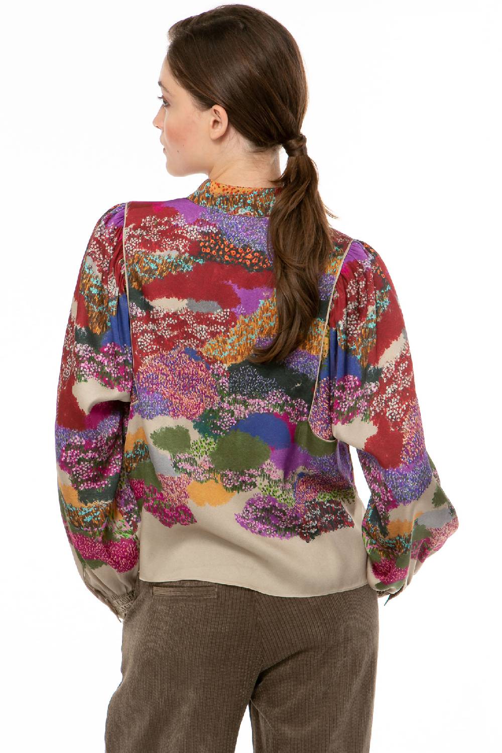 IVI GmbH FLOWER FIELDS Cropped Bluse multicolor 2025