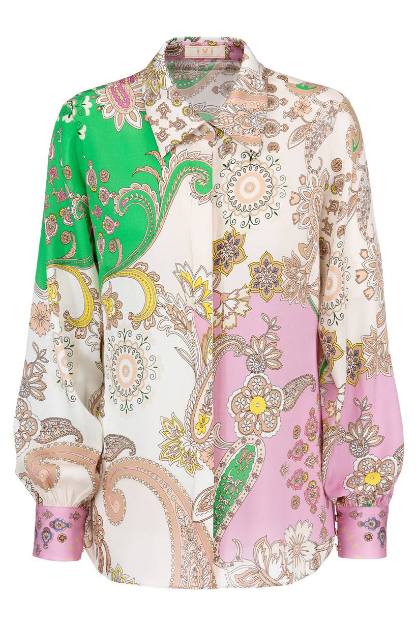 IVI GmbH PAISLEY Hemdbluse multicolor Meist gekauft