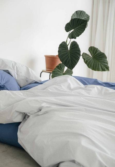 Melawear Perkal Bettwäsche Set MAJULI Stripes Meist gekauft