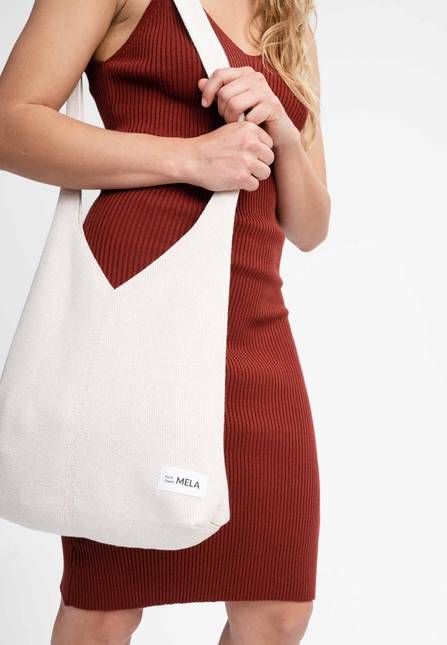 Melawear Unisex Jacquard Strick Tasche RAJRUPA Schlussverkauf