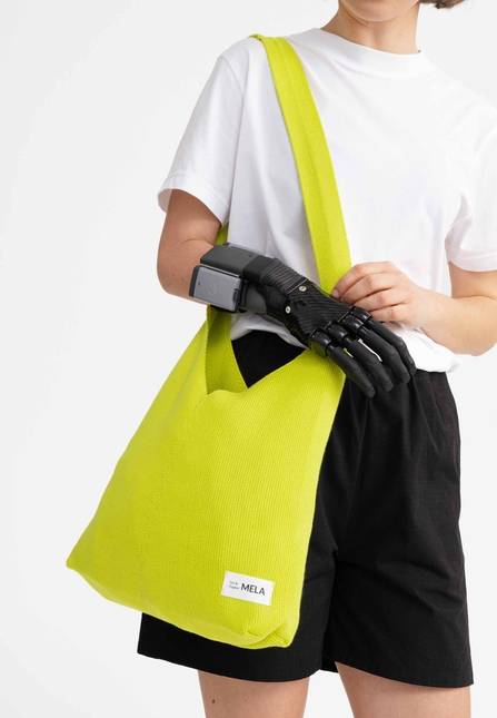 Melawear Unisex Jacquard Strick Tasche RAJRUPA Fabrikverkauf