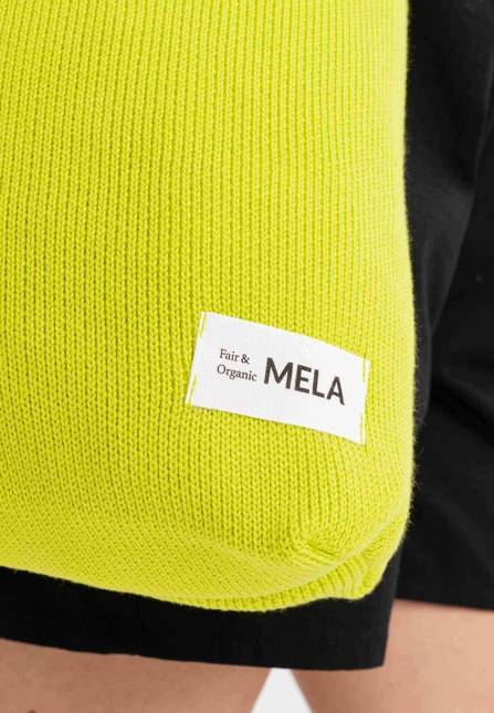 Melawear Unisex Jacquard Strick Tasche RAJRUPA Fabrikverkauf