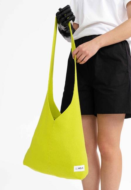 Melawear Unisex Jacquard Strick Tasche RAJRUPA Fabrikverkauf