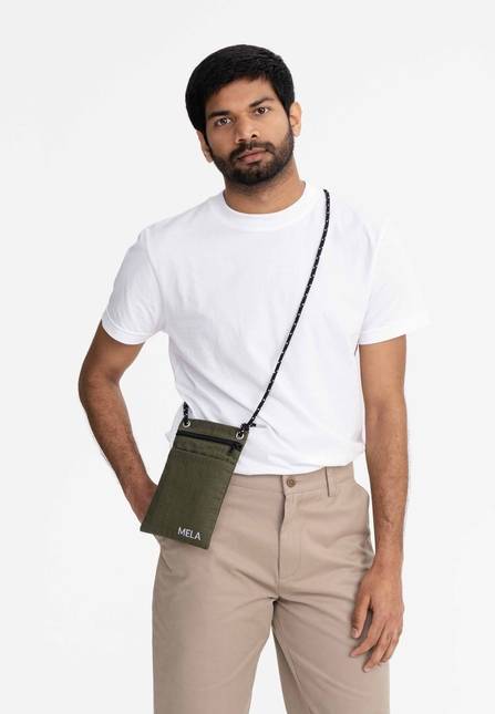 Melawear Unisex Ripstop Umhängetasche SAANVI Outlet