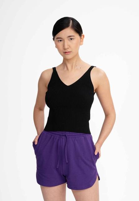 Melawear V-Neck Strick Top RHADA