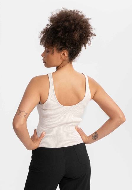 Melawear V-Neck Strick Top RHADA Günstiger Verkauf